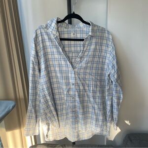NWOT Uniqlo Soft Oversized Flannel